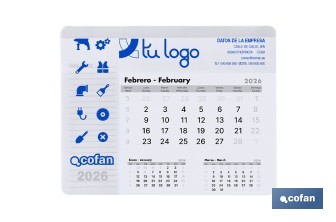 Alfombrilla Calendario - Cofan