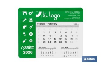 Alfombrilla Calendario - Cofan