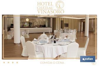 ALMOÇO OU JANTAR NO HOTEL CHATEÂU VIÑASORO - Cofan