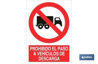 No Unloading trucks - Cofan