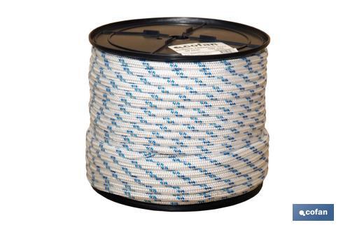 Kanirope® Corde Cordage PP Polypropylène MULTIBRAID 5mm 100m Noir (1811