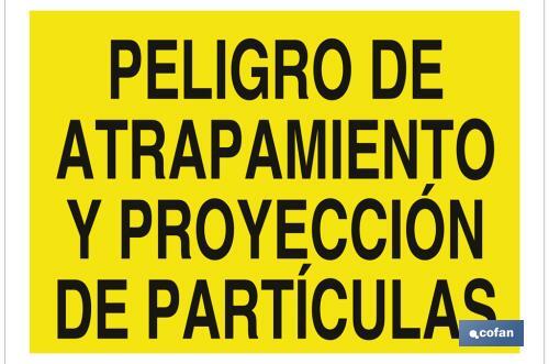 Risk of trapping and particles projection | Références | Carte de ...