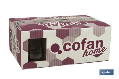 Pack 6 Verres à Cidre 50 Cl – Verre Fin Sans Plomb Ni Cadmium, Idéal Cidre Naturel, Bière & Cocktails – Cofan
