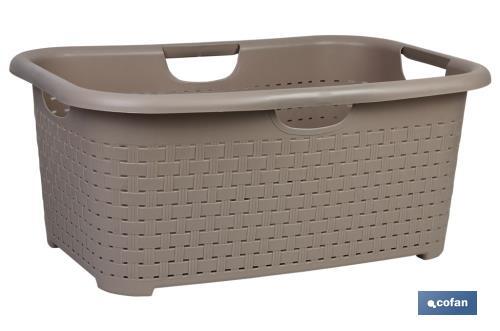 Multipupose polypropylene storage baskets | Several Colours | Size: 59 x 38  x 26cm