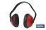 Earmuff blister pack | Red | Hearing protection device | SNR: 27dB | EN 352-1 - Cofan