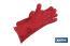 Welding gloves with long fibres | Lined interior | Suitable for welding and mechanical tasks | Tough and durable gloves - Cofan