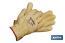 Cow leather glove | Standard quality | Safe and comfortable gloves | Tough and durable gloves - Cofan