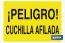¡Peligro! cuchilla afilada - Cofan