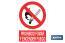 Prohibido fumar y encender fuego - Cofan
