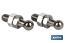 2PCS. 8MM THREADED BALL STUDS GAS SPRING END FITTINGS - Cofan