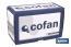 Metal hollow-wall anchors | With round head screw | Available in various sizes - Cofan