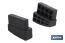 Kit de 2 Tacos de PVC para escaleras reforzadas soldadas cofan | Con medidas de 60 X 20 mm | Fabricadas en PVC resistente - Cofan