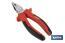 Reinforced combination pliers | Electrician pliers with ergonomic handle | Size: 200mm - Cofan