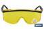 Safety glasses | Yellow lenses | UV protection | EN 166:2001 - Cofan