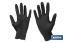 Box of 100 diamond-textured nitrile gloves | Available sizes from S to XL | Colour: Black - Cofan