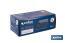 Box of 100 diamond-textured nitrile gloves | Available sizes from S to XL | Colour: Black - Cofan
