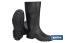 Rain Boot | High Shaft | PVC | Black | Inner Knit Lining - Cofan