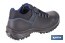 Leather Safety Shoe | Security S-3 | Apolo Model | Light Carbon Toe Cap | Black - Cofan
