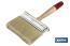 Natural bristle paint brush | Professional quality for paint works | Fine and soft finish - Cofan