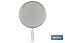 Stainless steel splatter screen | Durable and slip-resistant handle | Protection against splatters - Cofan