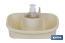 Scouring pad holder with washing-up liquid dispenser | Several colours | Multi-purpose kitchen accessory - Cofan