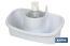 Scouring pad holder with washing-up liquid dispenser | Several colours | Multi-purpose kitchen accessory - Cofan
