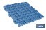 Loseta Alveolada | Set de 4 Unidades | 4 colores diferentes | Material PVC | Medidas 33 x 33 x 2 cm - Cofan
