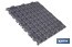Loseta Alveolada | Set de 4 Unidades | 4 colores diferentes | Material PVC | Medidas 33 x 33 x 2 cm - Cofan