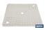 Square shower mat | Suitable for shower tray or bathtub | Non-slip mat | Available in various colours | Size: 60 x 60cm - Cofan