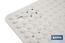 Square shower mat | Suitable for shower tray or bathtub | Non-slip mat | Available in various colours | Size: 60 x 60cm - Cofan