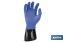 Glove display hand | Mannequin right hand with magnetic base | Black polypropylene - Cofan