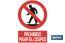 Forbidden Keep off the grass - Cofan