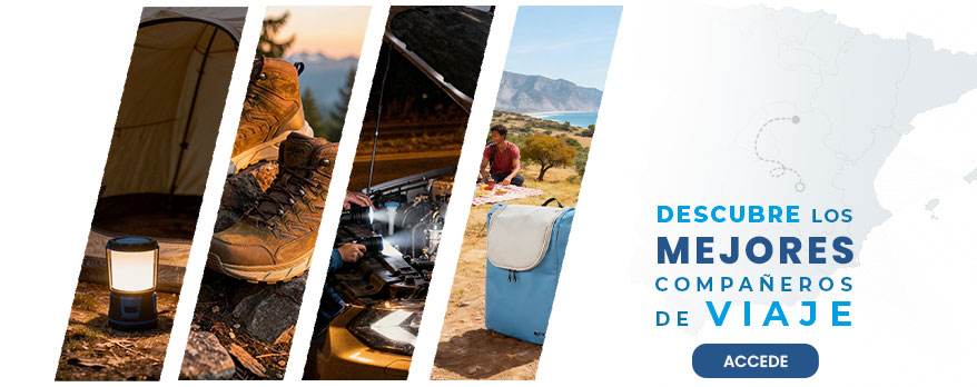 Productos prácticos y esenciales para Viajes y Vacaciones (camping, coche y escapadas)